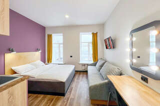 Хостел Друзья Граффити Санкт-Петербург Стандартный номер-студия-1